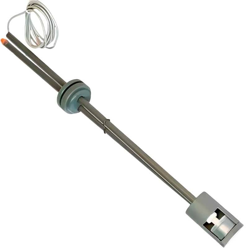 Submersible chemical level sensor for installation in containers, canisters, 2 m cable, without plug (100 cm)