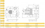 61 PBO-M vacuum pump with oil lubrication