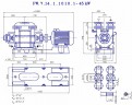 Vakuumpumpe PW.7.14.1.1010.1 ohne Motor, Rahmen und Kupplung
