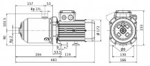 MEDANA CH1-L.1604-1/E/E/10T Bomba multietapa WILO para abastecimiento de agua