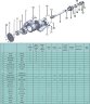 Шестеренчатый насос для нефтепродуктов, топлива EMSE EDP-I 2 дюйма, 8,2-13,1 м3/ч с внутренним зацеплением, без двигателя