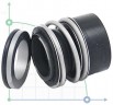 Sello mecánico R-MG13 28, CAR/SIC, EPDM, 304, G60