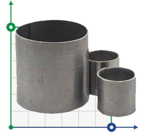Raschig Ring, AISI 316L, 25*25*0,4 mm