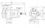 Pompe à engrenages Kupar KIP 1 1/2 pouce pour transfert de confiture, 0,4-4 m3/h