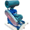 Воздуходувка RUUT BLOWER H37 (DN150/PN10), 1500 м3/ч, 2500 об/мин, с двигателем 45 кВт, 380B, 50Гц, на раме