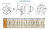 Воздуходувка RUUT BLOWER H37 (DN150/PN10), 1500 м3/ч, 2500 об/мин, с двигателем 45 кВт, 380B, 50Гц, на раме