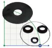 ZIP set of seals for the pump ROVER POMPE 2003 BE-M/T 30/35, NOVAX 30/35 M/T