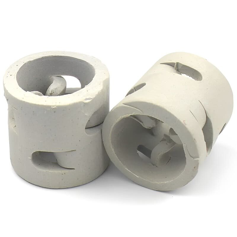 Ceramiczne pierścienie Pall, 35x35x4 mm, Pall Ring, VFF
