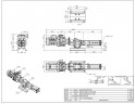 Винтовой насос Nova Rotors DN 05K2 с механической регулировкой Motovario TXF 010 и мотор-редуктором