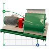 FSFP 66*80 broyeur de grains à marteaux d'une capacité de 5 t/h, 90 kW