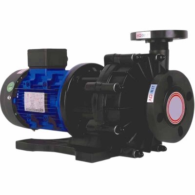 Pumpe für chemisch aggressive Flüssigkeiten magnetisch QHX-P-441SSV-5V38BFQLB-S, PVDF, 0,75 kW, 380 V, BT4 Ex-Motor