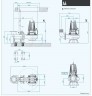 Погружной насос Dreno AT 150/4/200 C.263 с режущим открытым рабочим колесом