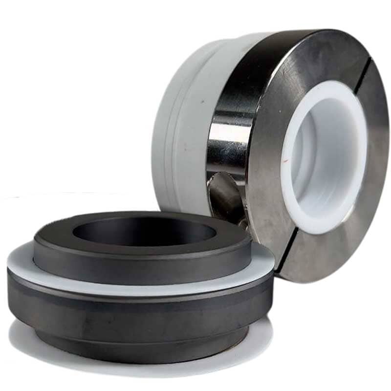 Garniture mécanique pour arbre de pompe R-10T 55, SiC/SiC, PTFE, 304, V