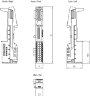 6ES7193-6BP00-0BA0, SIMATIC ET 200SP, Unidad base BU15-P16+A0+2B, BU tipo A0
