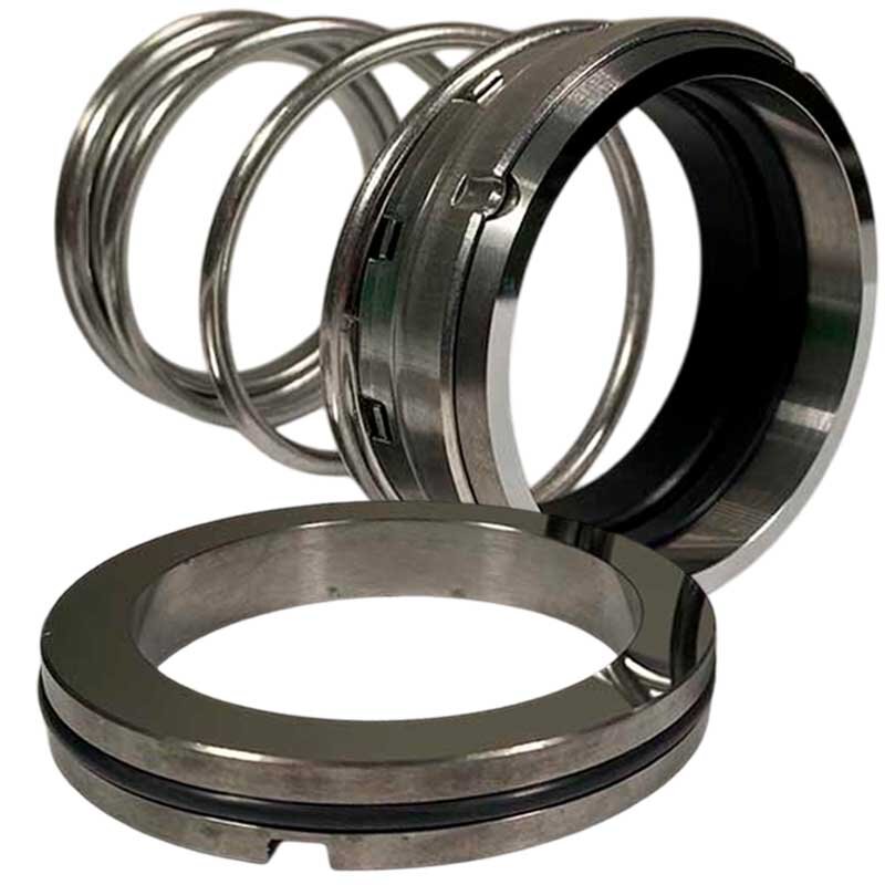 Garniture d'arbre mécanique R-T1 2.1/8, SiC/SiC, VITON, type 304 BURGMANN MG901/D1-G55, AESSEAL P05U, P05T, FLOWSERVE 220, 51