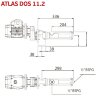 Насос для дозирования клея и применения в производстве ATLAS DOS 11.2-01-0.25 HP-3.40-1400-63-A-EPDM