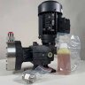 Bomba dosificadora de floculante con motor de membrana AQUA MSB, AISI 316L, 170 l/h, 8 bar, 0,18 kW, 380V