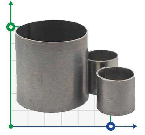 Anneaux Raschig, AISI 304, 15 mm, Anneau Raschig
