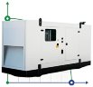 Промисловий дизельний генератор XHYP-240GF з ATS, двигун Perkins 300kVA, 240kW, 380V/50HZ закритого типу