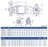 Cantilever monobloc pump KM 80-50-200, 15kW, 3000