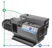 340 PBO-M vacuum pump with oil lubrication