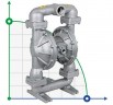 Bomba de diafragma DiaPump DPX 20 AL/V