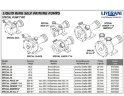 Flüssigkeitsring-Wirbelpumpe für den Schiffssektor LIVERANI SPECIAL 20, 29 l/min, Bronze, ohne Motor