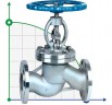 PN16 DN25 tainless steel flanged valve AISI 316, Seal AISI 316