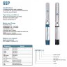 Насос глибинний для свердловин 6SP17/12, Outlet: 3 дюйма, 7,5 kW, 380V (ЕЦВ 6-16-90)