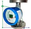DN25 Durchflussmesser Rotameter JF2421002Z Edelstahl LZ PN16 (alcohol 40%), 0.14...1.4 m3/h, 4-20mA, Ex