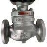 DN50 Pneumatic control valve 10Р11Y-DNx5016Z-L122C-C (cast iron body, SS304 trim) with YT-1000 positioner, input 4-20mA, Ex
