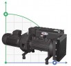 700 PBO-M vacuum pump with oil lubrication