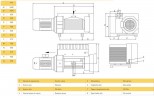 700 PBO-M vacuum pump with oil lubrication