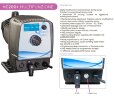 Дозирующий насос PDE HC200+ MULTIFUNCTION M70 240V PVDF-CE-VT, 1,8-14 л/час, 20-1 бар