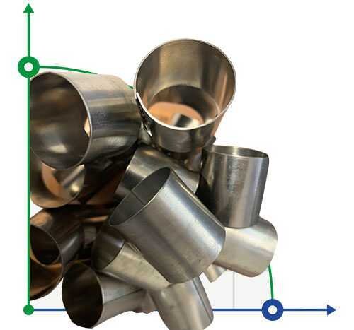 Anneaux Rashig 25*25*0.4 mm, acier NICKEL ALLOY INCONEL 20