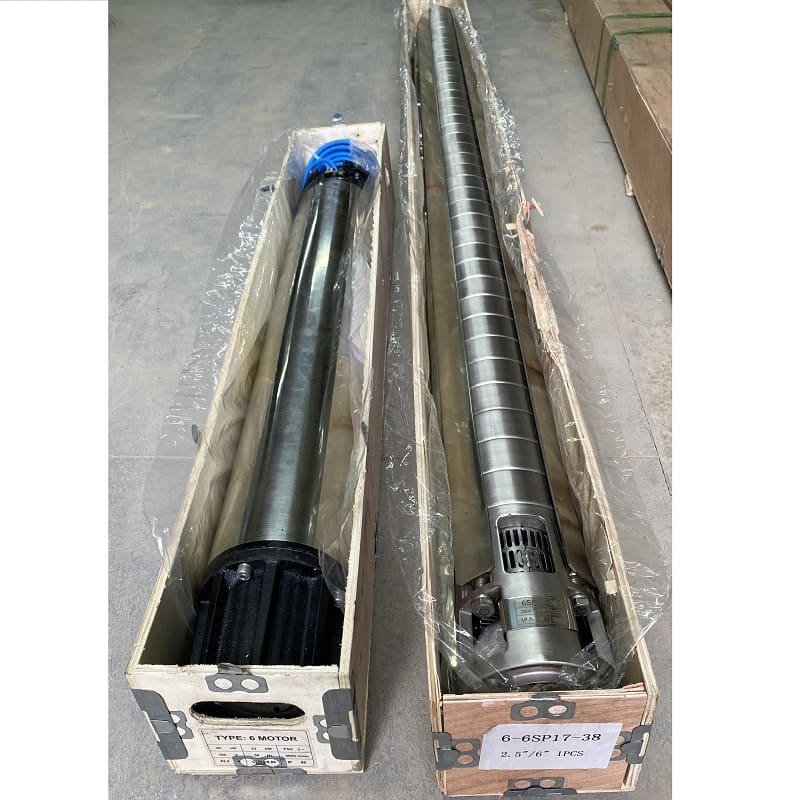 Bomba de pozo profundo 6SP30/22, 22kW, 380V