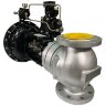 DN80 Pneumatic control valve 10Р11Y-DNx8016Z-L122C-C (cast iron body, SS304 trim) with YT-1000 positioner, input 4-20mA