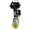 DN80 Pneumatic control valve 10Р11Y-DNx8016Z-L122C-C (cast iron body, SS304 trim) with YT-1000 positioner, input 4-20mA