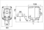 Peristaltic pump B-F 0301 230V