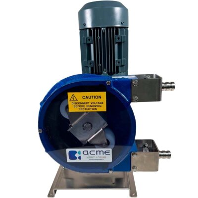 Peristaltic pump ACME Pompe ASP 15 FX 310 l/h, 230/400V 50Hz, 0.37 kW, 70 rpm - NR, with fixed capacity for pumping chemicals