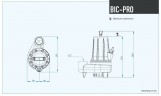Pompe submersible Dreno BIC PRO 50-2/220 T avec roue à deux canaux
