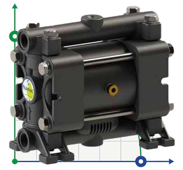 Pompe à membrane pneumatique PHOENIX P07 POM ATEX
