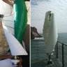 Вітрогенератор спірального типу RX-SV3000 3 кВт вертикальний