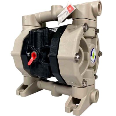Pneumatische Membranpumpe PHOENIX P60 PP HYTREL+PTFE, 65 l/min für Essigsäure