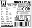 NOVAX 25M Pumpe zum pumpen von Milch, Molke