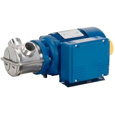 Bomba Vortex para vino, cerveza y mosto LIVERANI EP JUNIOR 1 1/4, 58 l/min, TF/I, 0,56 kW, 2800 rpm, 380 V, AISI 316, Seal Cer.-Grafito-NBR