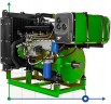 Silnik Diesla PD 480, 28kW, 3000rpm z WOM-em