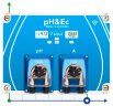 Controlador automático de pH&Ec con medición de la temperatura del agua y bomba de fertilizante con Wi-Fi