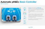 Controlador automático de pH&Ec con medición de la temperatura del agua y bomba de fertilizante con Wi-Fi