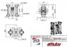 RUBY 115P-P-EPT-E  pompa membranowa pneumatyczny